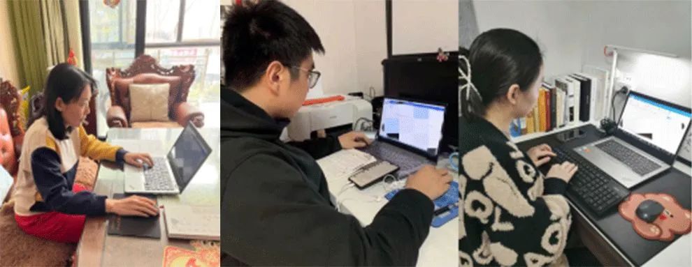 Click to see a bigger picture. Figure 2: Staff in Ping An Life Insurance Company of China handle business online and remotely through the online service platform during the home office of the epidemic.